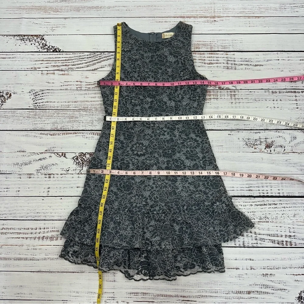Altar'd State Size Small Nightshade Gray Lace Lined Dress NEW